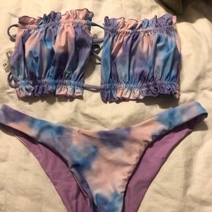 Two Piece Tie Dye Bikini